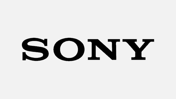 sony uppercase logo